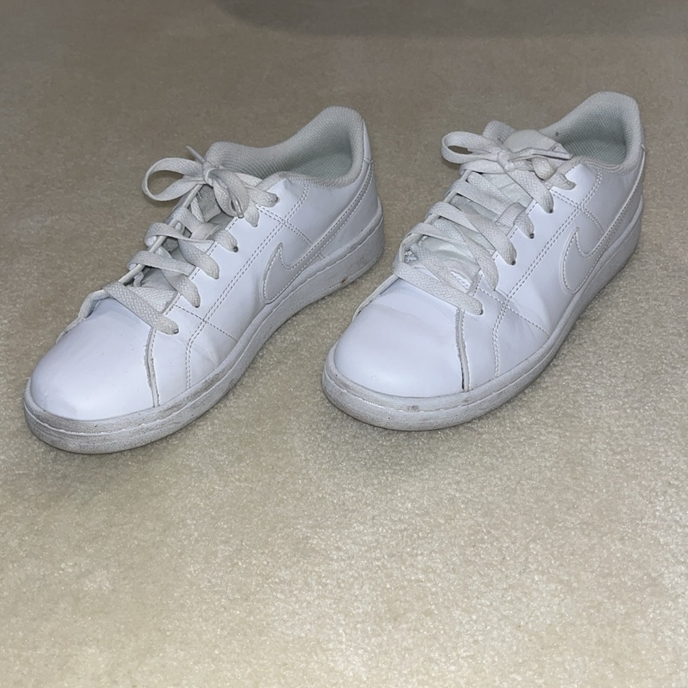 Nike Court Legacy White Lace-Up Sneakers